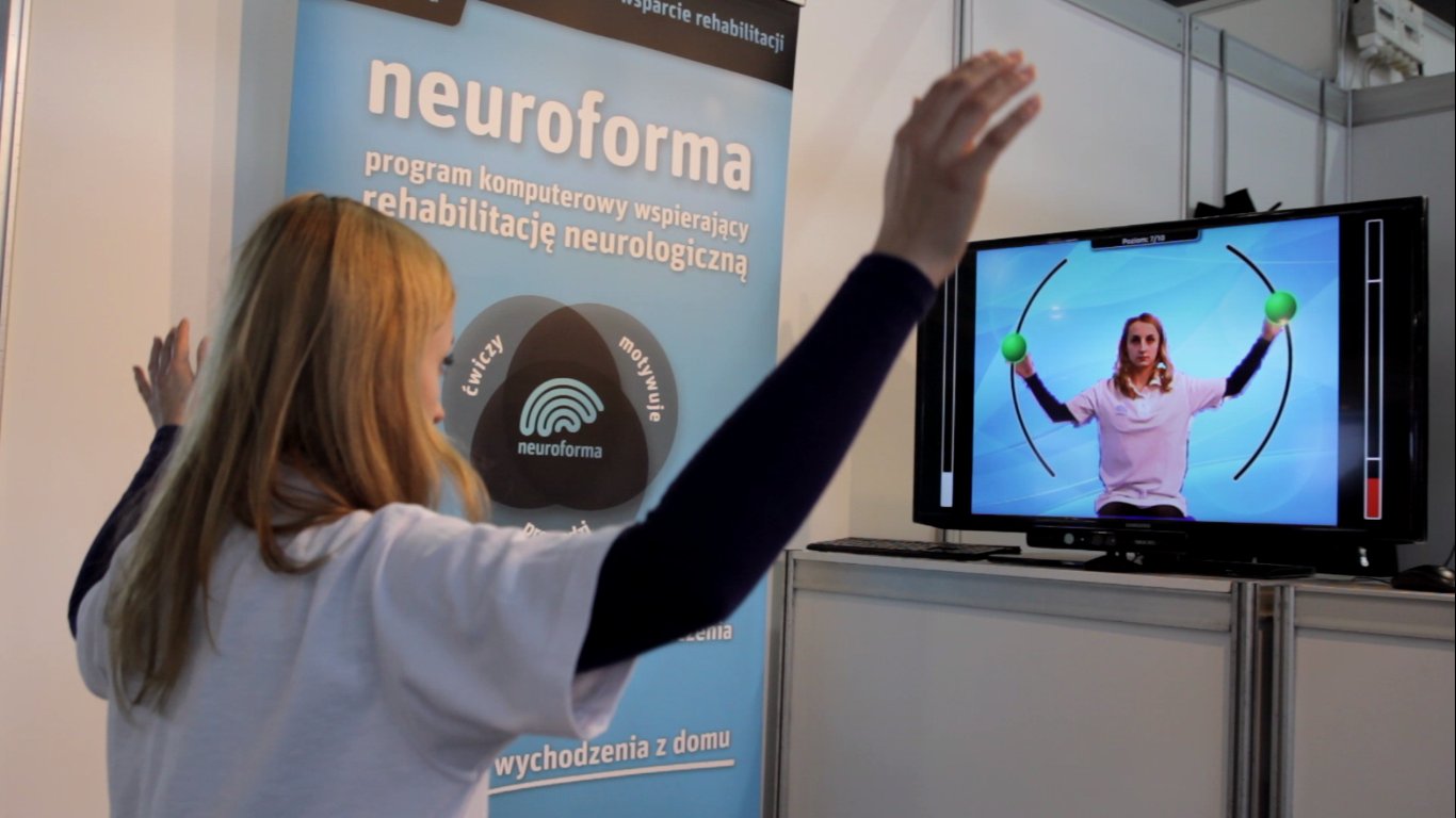 System do terapii lustrzanej do rehabilitacji neurologicznej